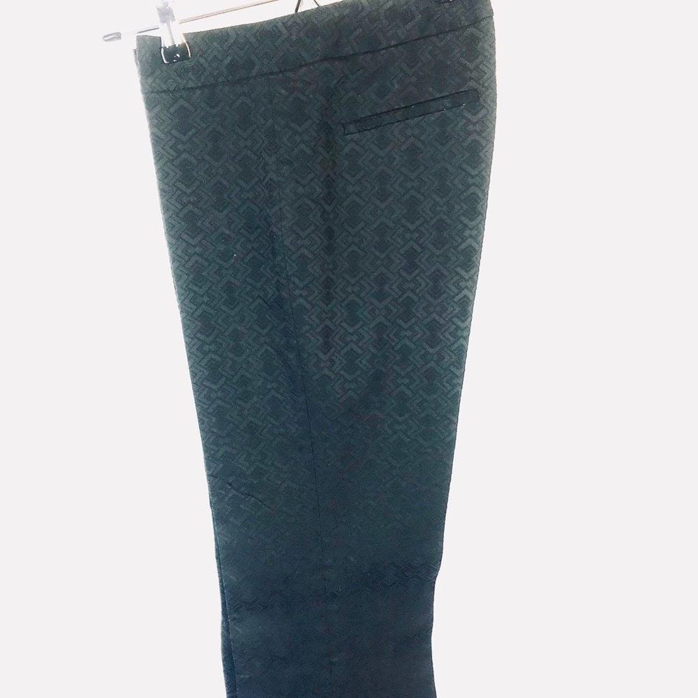 Elie Tahari Jaquard Pants Vintage Tencel Blend 4 - Picture 7 of 11
